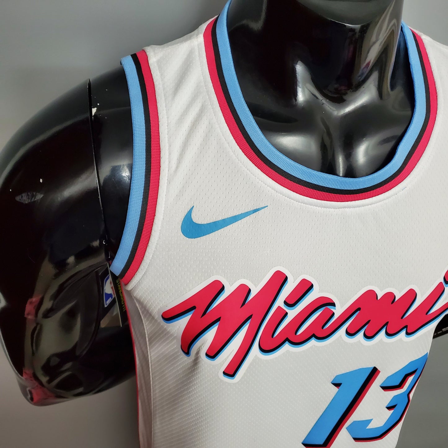 Bam Adebayo #13 Miami Heat White Connect Edition T-Shirt