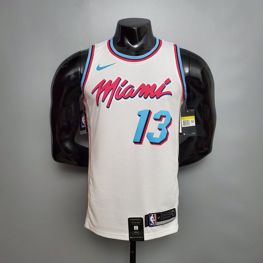 Bam Adebayo #13 Miami Heat White Connect Edition T-Shirt