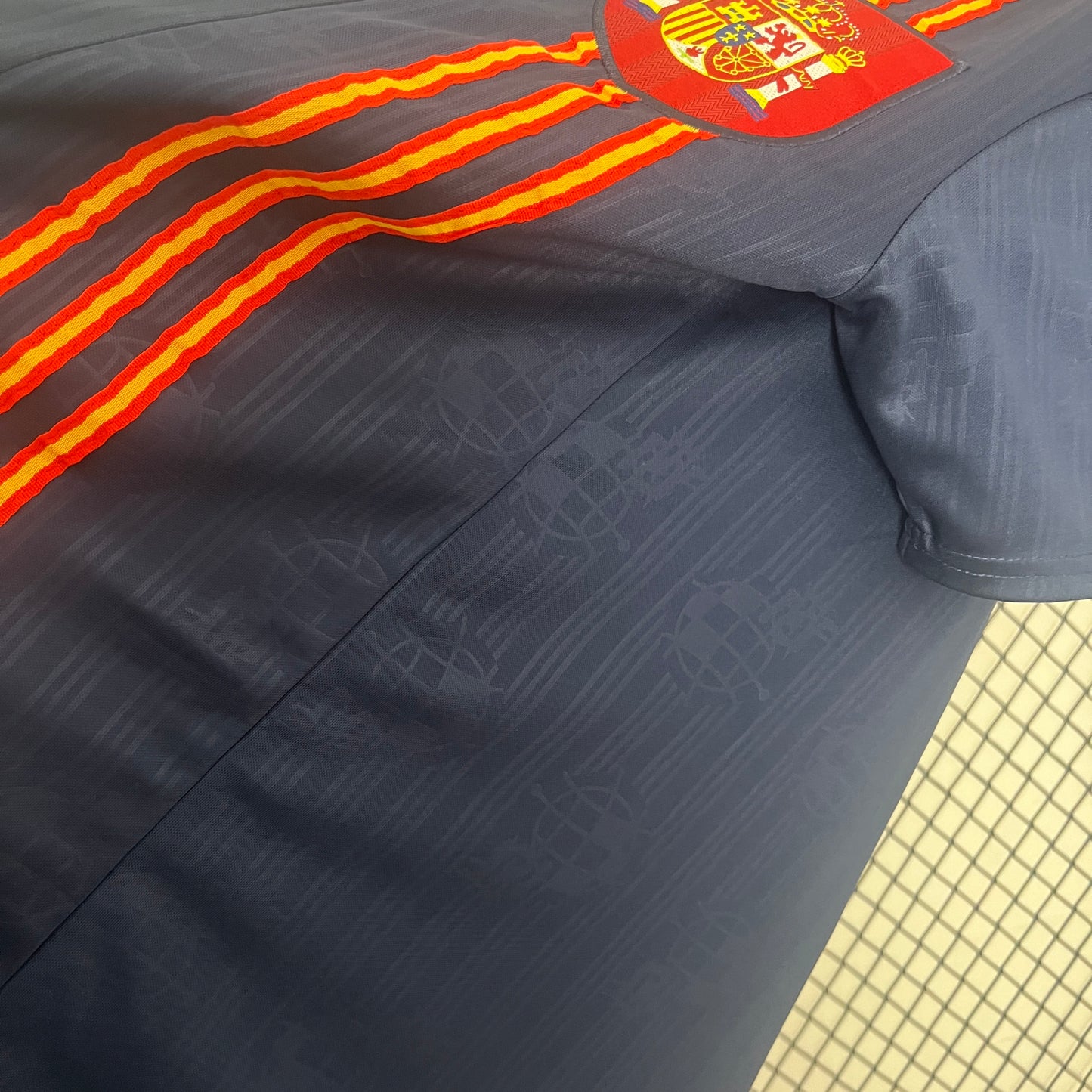 Spain 1996 Retro Blue T-Shirt – Classic Away Edition