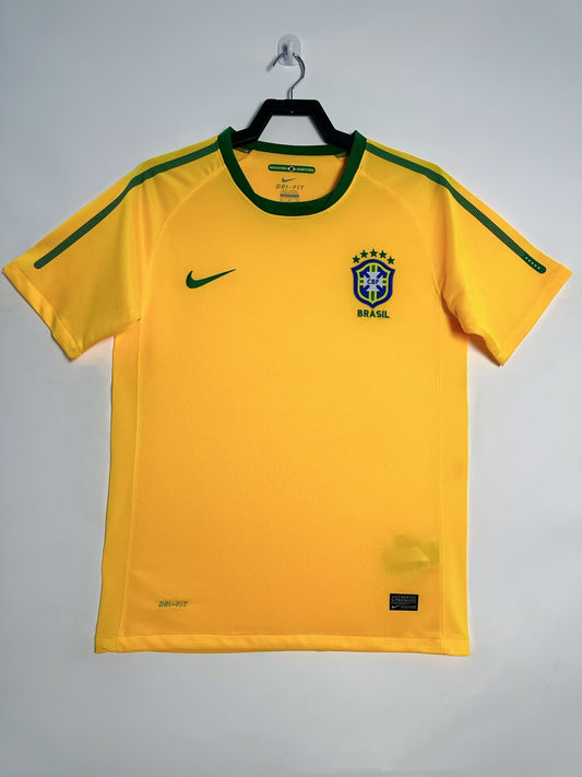 Short Sleeve Brazil 2010 Kaka Jersey