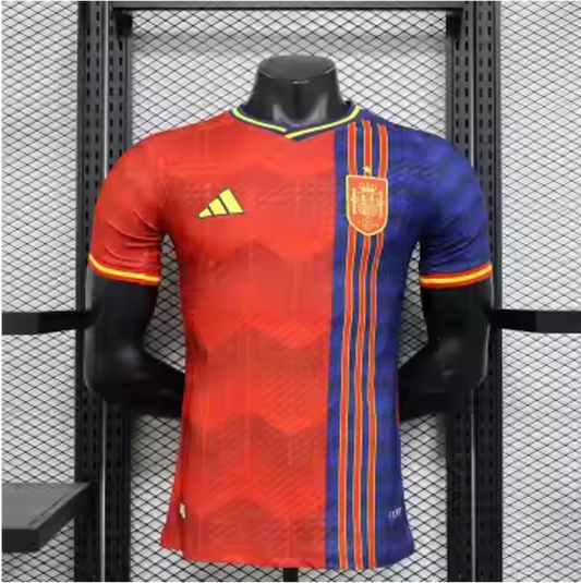 Pedri #20 Spain 2025 T-Shirt – Player Version