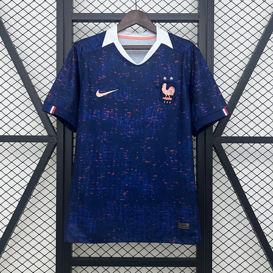 France 2025 Blue T-Shirt – Official Player Version | Modern Elegance & Performance